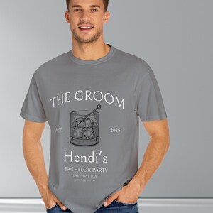 Groom Bachelor Party T-Shir- Destination Bachelor party shirt, Fun Groom Gifts, Customized Bachelor Party Shirt