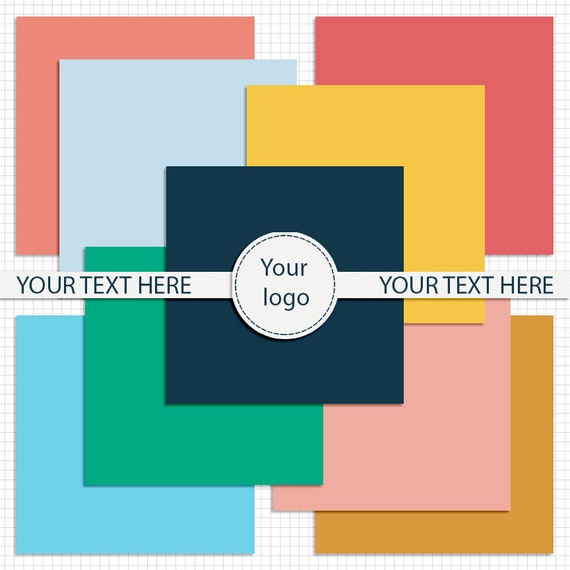 Digital Paper Pack Mockup Template Mockup Template To Make