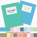 Printable and Editable Binder Cover Set Featuring 20 Covers in Editable ...