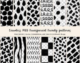 Seamless pattern overlays in PNG files, paper templates, Photoshop template, spotty, dalmatian, tear pattern, zebra pattern P513