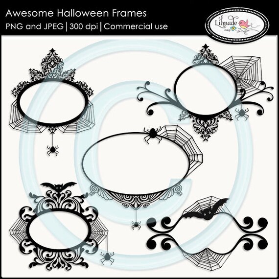 halloween gothic frames halloween