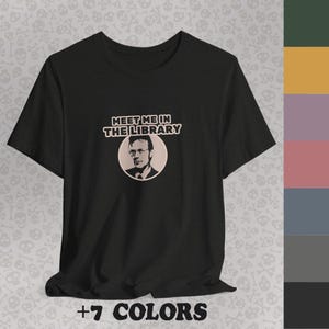 Camiseta Giles Buffy The Vampire Slayer: Camiseta para Amantes de Livros e Bibliotecas