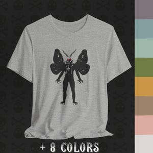 Mottenmann T-Shirt: Cryptid Urban Legend Tee - Bella+Canvas