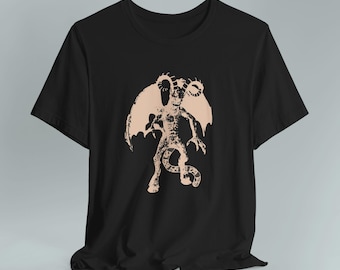 Jersey Devil T-Shirt: Mythical Cryptid Graphic Tee