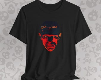 Vintage Frankenstein Movie Poster Tee: Unisex Halloween Horror Shirt