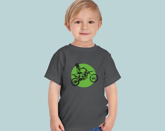 Dirt Bike Toddler Tee, Motocross Kids Shirt