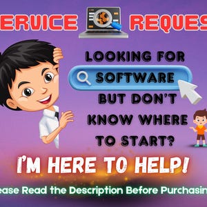 Benötigen Sie die perfekte Software für Ihre Bedürfnisse? Lassen Sie mich helfen - Software Finder Service (Sparen Sie Zeit & Geld)
