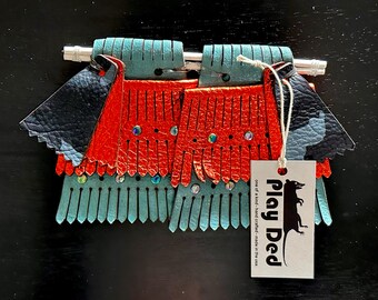 Leather Shoe Kilties Tassels Golf