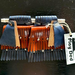 Leather Shoe Kilties Tassel Golf