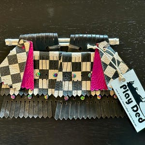 Leather Shoe Kilties Tassels Golf