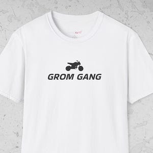GROM GANG Honda Motorcycle T-Shirt: Mini Moto Fan Apparel