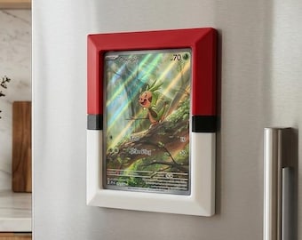Magnetic Trading Card Holder - Fridge Card Display