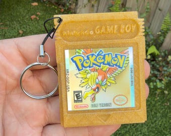 Pokemon Gold Gameboy Keychain | 3D Print
