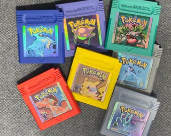 XL Gameboy Cartridges | Personalized Pokémon
