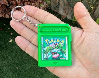 Pokemon Green Gameboy Keychain | Classic Retro Keychain