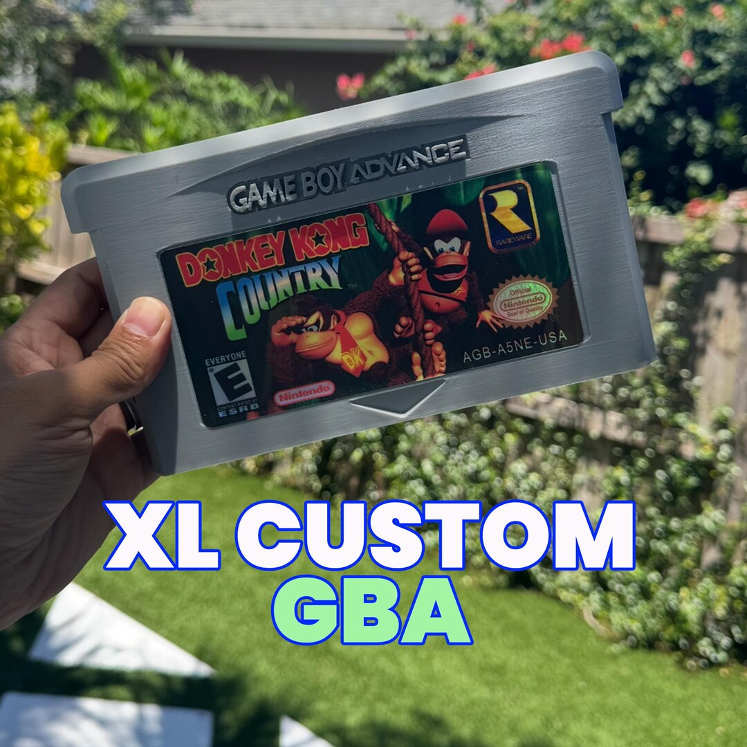 XL GBA Cartridge Wall Art | Oversized GBA Game Display - Etsy
