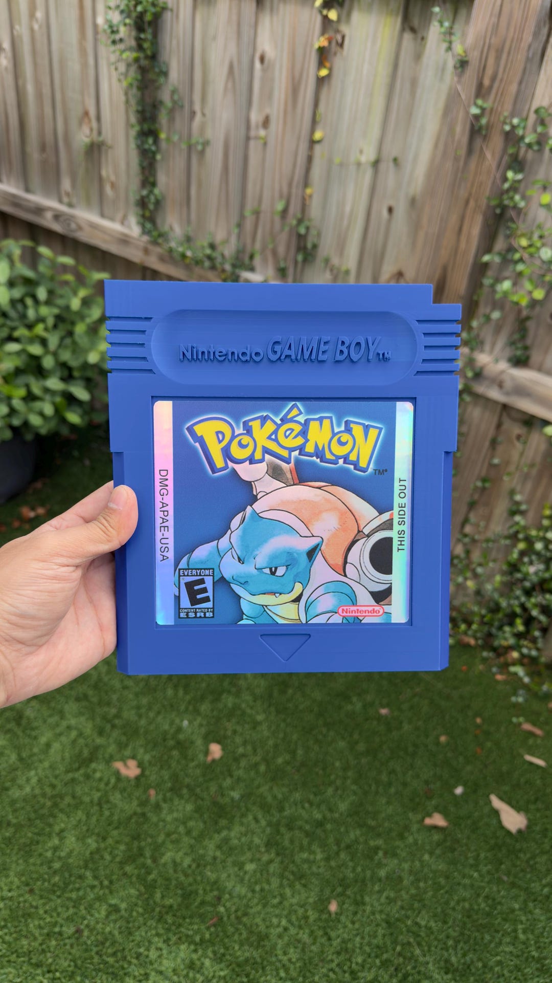 XL Blastoise GBC Cartridge – Pokémon Wall Art Decor - Etsy