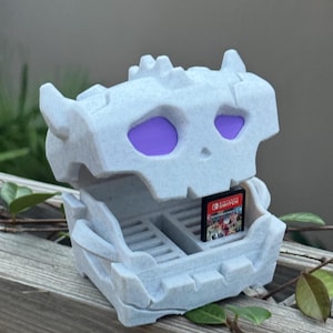 Zelda Bokoblin Truhe | Schalter 2 Aufbewahrungsbox | 3D gedruckter Breath of the Wild-Dekor