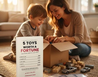 5 Toys Worth a Fortune – What Your Kid's Toys Are Really Worth – Pokémon LEGO Video Games Cards Hot Wheels – Collector Guide eBook