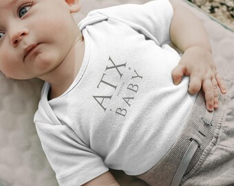 Austin, Texas Baby Bodysuit - ATX Onesie | Stylish Infant Apparel | Texas Baby