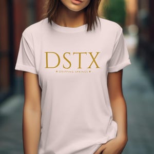 Dripping Springs T-Shirt - DSTX, Texas - Unisex Tee - Texas Stars Design