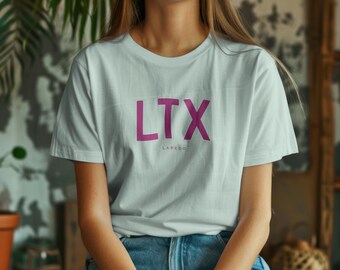 Laredo T-Shirt - LTX, Texas | Unisex Tee - Collegiate Design