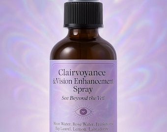 Clairvoyance & Vision Enhancement Spray – Third Eye Activation, Aura Reading