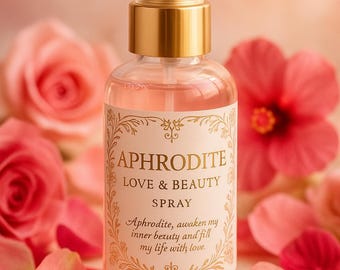 Aphrodite Body Mist – Crystal-Infused Rose Water Spray for Self-Love
