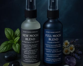 Mondzauber Spray Set – Vollmond & Neumond Ritualnebel