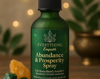 Abundance & Prosperity Spray -Wealth Attraction Mist