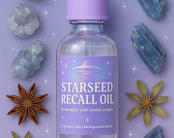 Starseed Recall Oil – Cosmic Memory, Celestial Guides