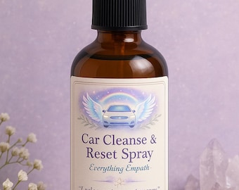 Car Cleanse & Reset Spray | Vehicle Energy Cleanse | Spiritual Car Aura Spray | Clear Stagnant Energy