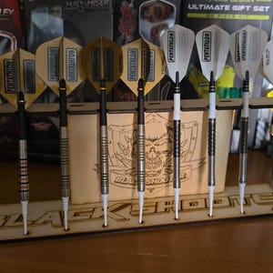 Dart Holder Digital File – DIY Laser Cut Dart Stand, SVG DXF Plans