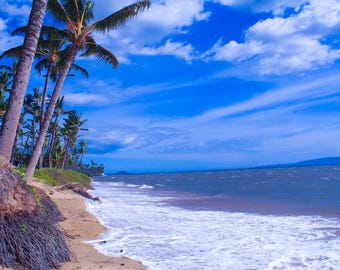 Digital Download| Kihei Beaches, Hawaii, Digital Photography, medium sized