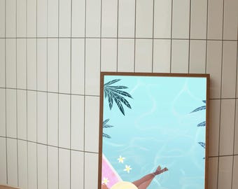 Digital Download | Poolside art