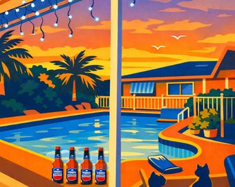Have a Good Time – Aussie Suburban | A3 Digital Art Print