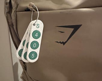 Persönlicher Plattenanhänger