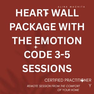 Heart-Wall Clearing Package (3–5 Sessions) – The Emotion Code Certified Practitioner