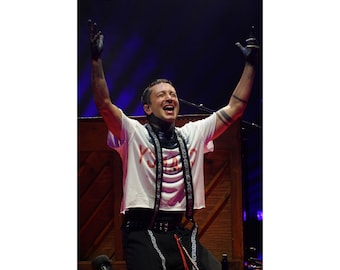 Twenty One Pilots poster, Josh Dun, Tyler Joseph, Concert Poster, Breach Tour, Clancy Tour