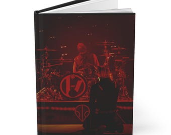 Twenty One Pilots Hard Cover Journal, Josh Dun, Tyler Joseph, Breach Tour, Clancy Tour