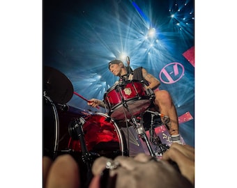 Twenty One Pilots poster, Josh Dun, Tyler Joseph, Concert Poster, Breach Tour, Clancy Tour, 11x14