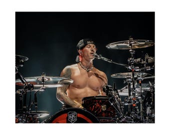 Twenty One Pilots poster, Josh Dun, Tyler Joseph, Concert Poster, Breach Tour, Clancy Tour, 20''x16''
