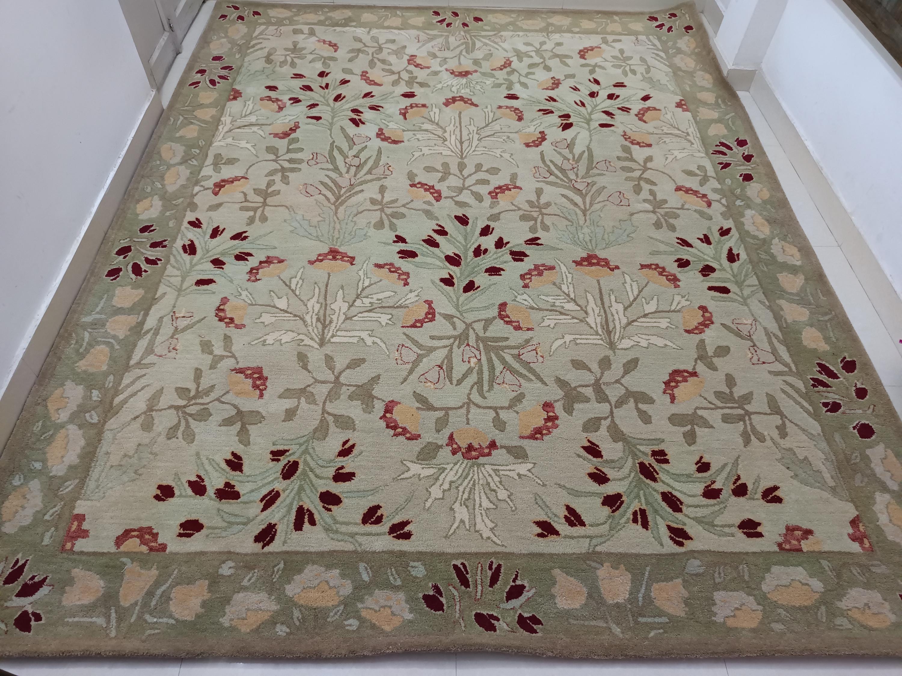 PB Adeline Traditional Oriental Style Handmade Tufted 100% Woolen Area Rugs & Carpets Bedroom Living Room Dinning room Luxury Home