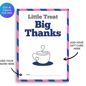 Porta carte regalo stampabili per apprezzamento dei dipendenti - Mostra la tua gratitudine con stile! Porta carte regalo di ringraziamento per riconoscimento del personale