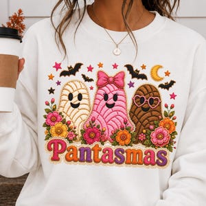 Pantasmas Ghost Pan Dulce Png, Pantasmas PNG, Halloween Mexican Png, Mexican Conchas Ghost Png, Halloween Conchas Png, Pan-tasmas Png