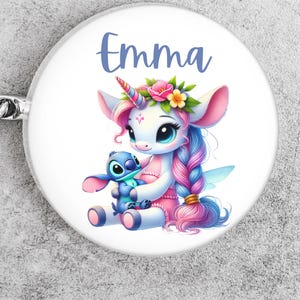 PNG Cute Stitch Hug Unicorn, Clipart Images, Digital design PNG file for sublimation, High Resolution, Instant Digital PNG Download