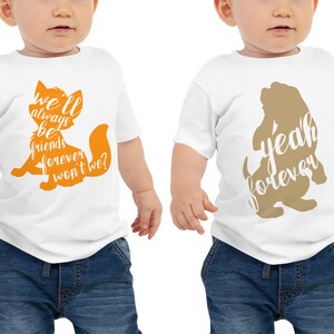 Fox and the Hound Best Friend Infant, Toddler, Children Shirts