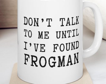 Taza del Hombre Rana de Loveland: Regalo sarcástico para criptozoólogos