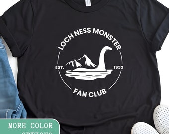 Camiseta del Club de Fans del Monstruo del Lago Ness: Regalo de Criptozoología