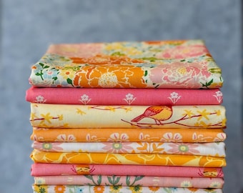 Marigold Collection by Maureen Cracknell for Art Gallery Fabric| 16 Fat Quarter Bundles or Half Yard Bundles